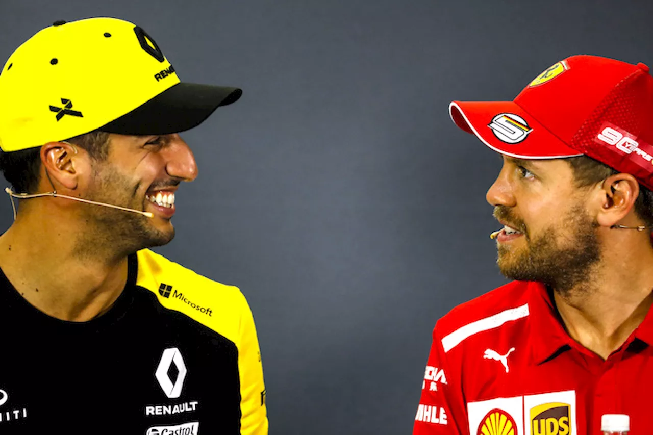 Daniel Ricciardo über Sebastian Vettel: «Wie 2014»