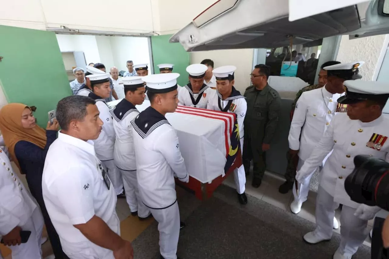 Body of Navy diver claimed by his wife at Hospital Sultan Ismail