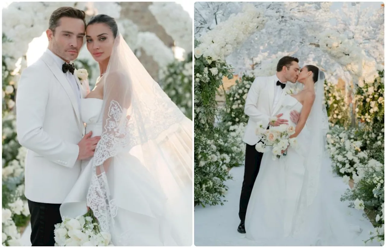 ‘Gossip Girl’ star Ed Westwick marries Bollywood actress Amy Jackson