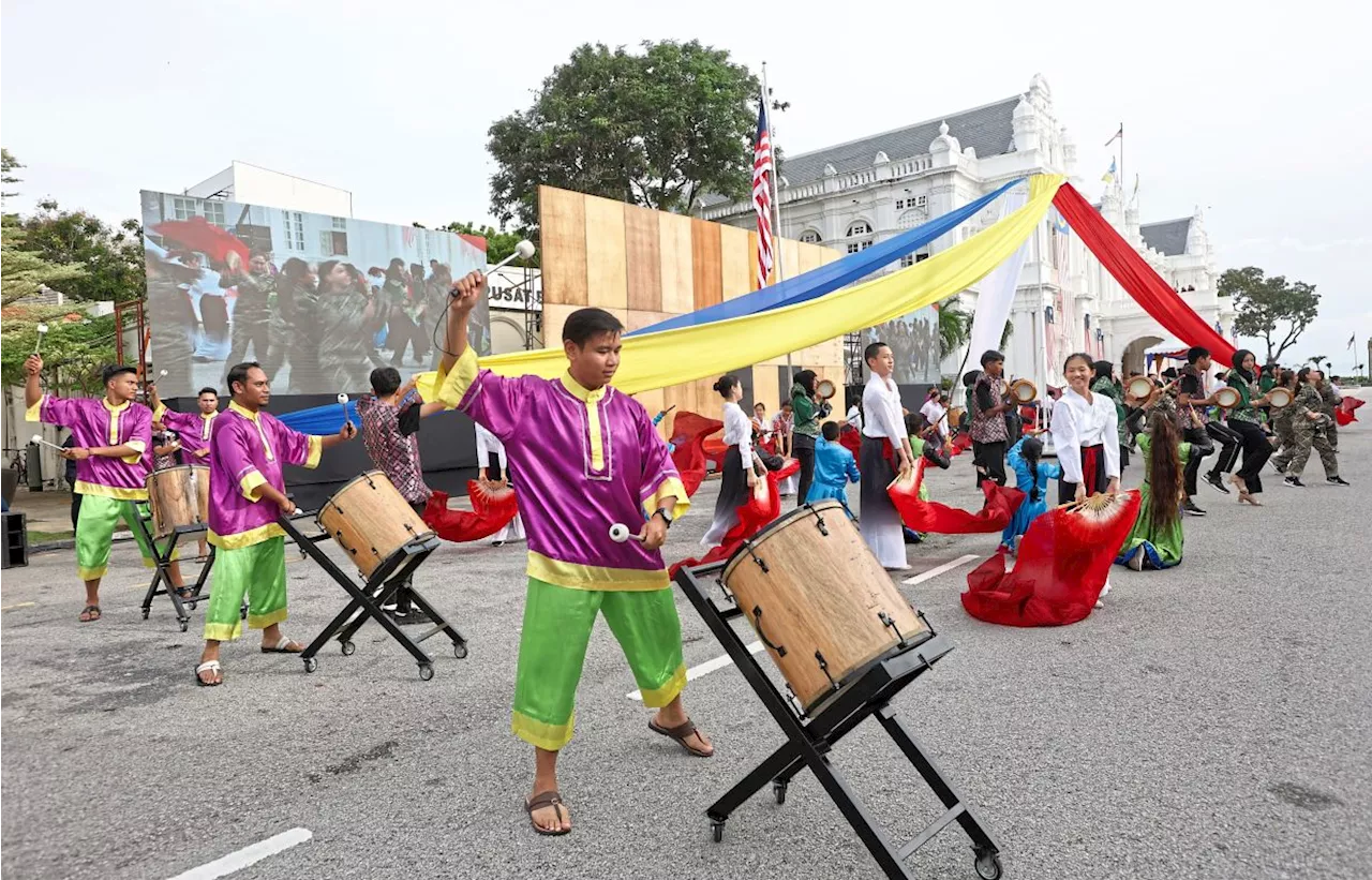 Unique martial display up north