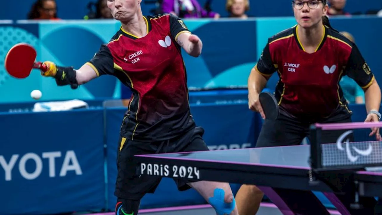 Spiele in Paris: Tischtennis-Doppel kämpft bei Paralympics um Gold