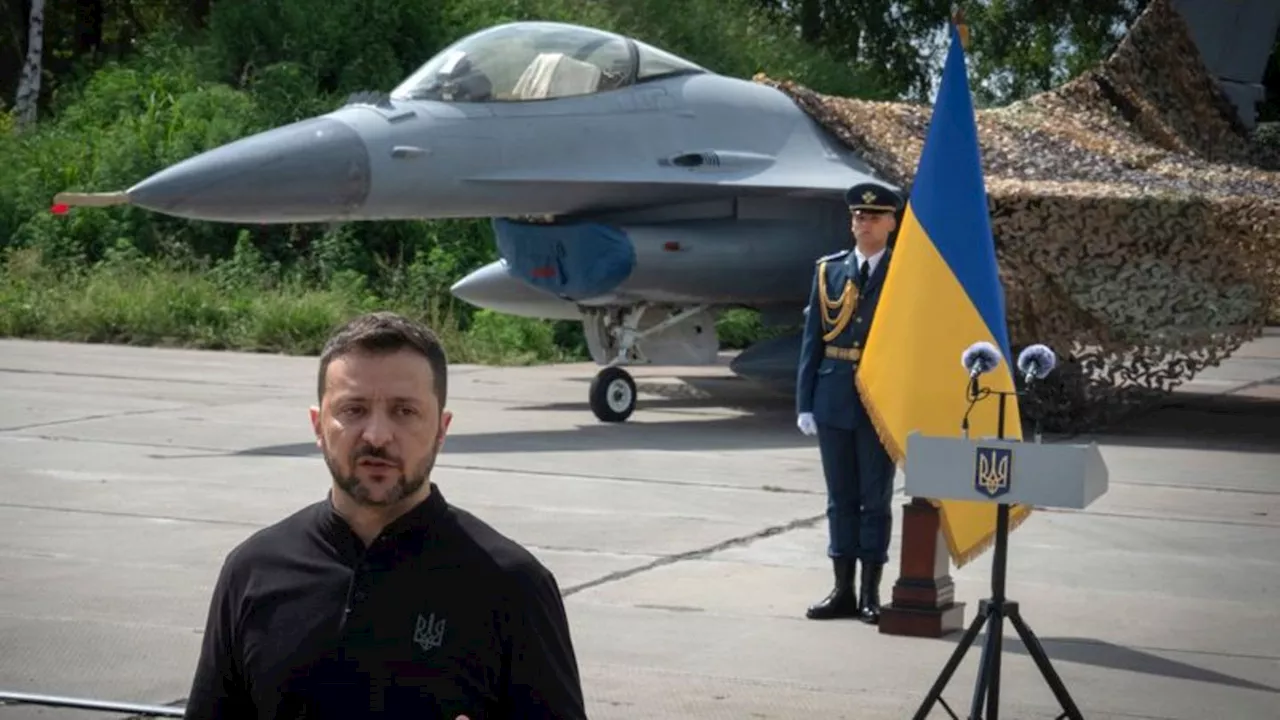 Ukraine-Krieg: Ukraine verliert Kampfjet F-16