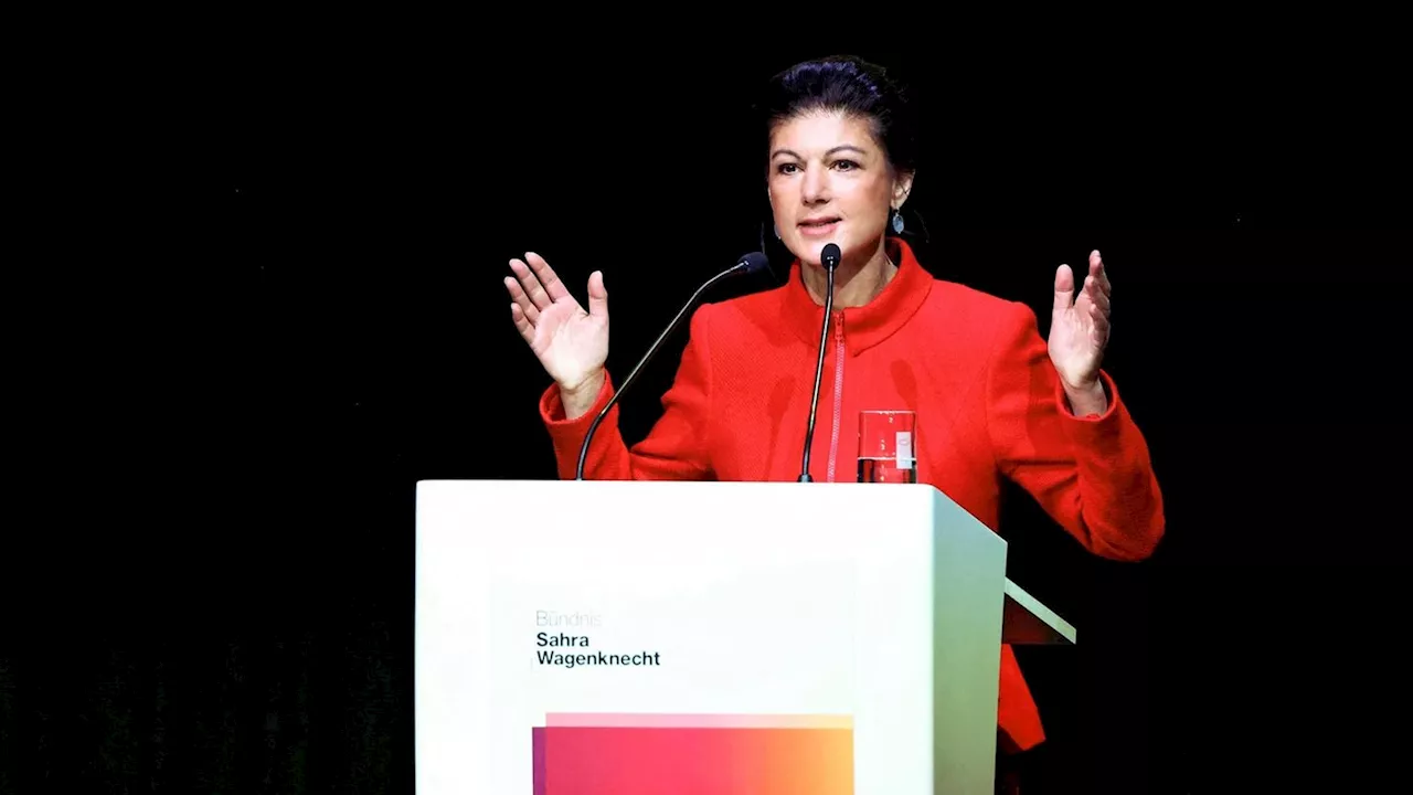 Wagenknecht nennt Bedingungen für Koalition mit BSW im Osten