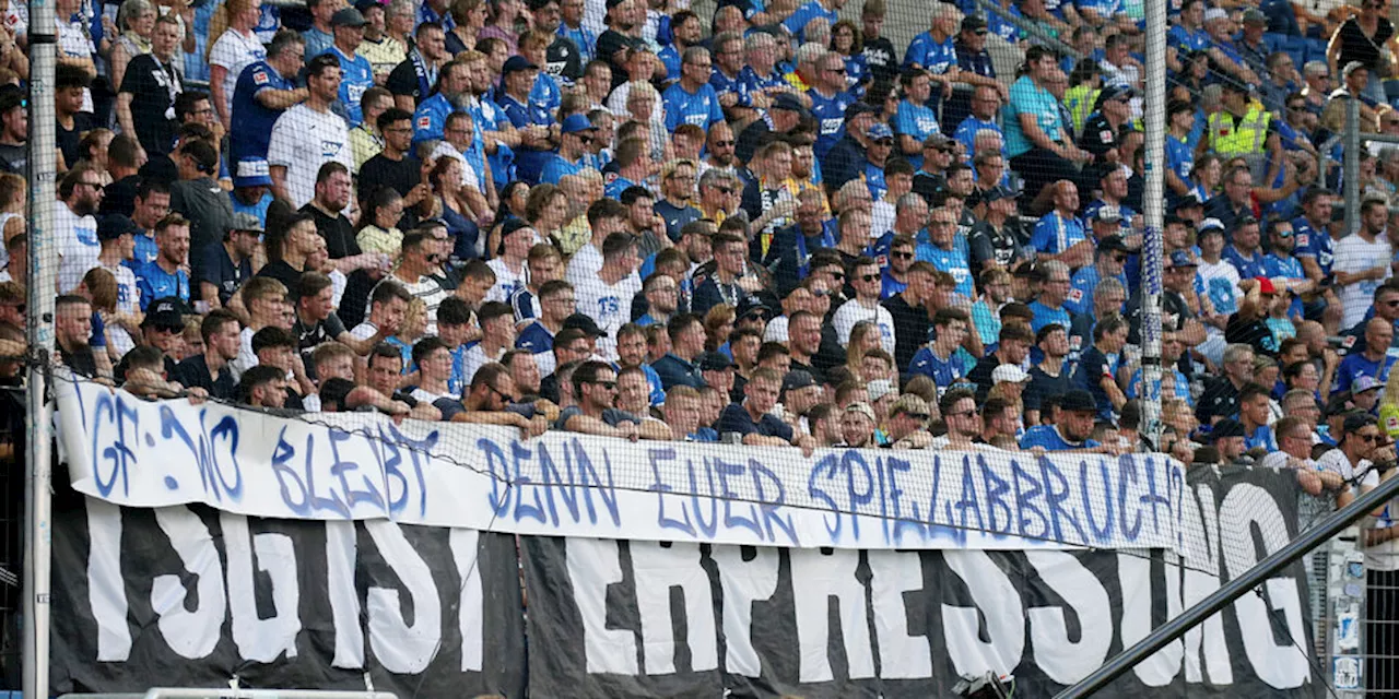 Ultras von Hoffenheim mit Protesten: Tumult bei den Graumäusigen