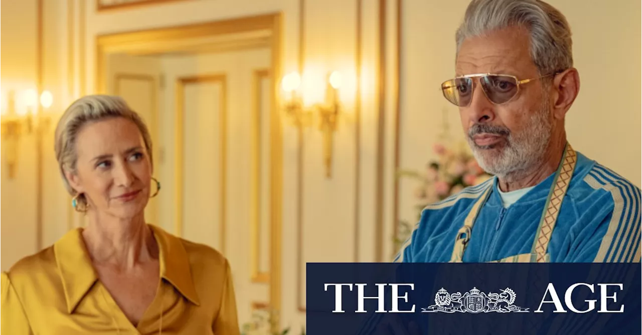 Jeff Goldblum is deliciously good as Zeus in this Greek myth update