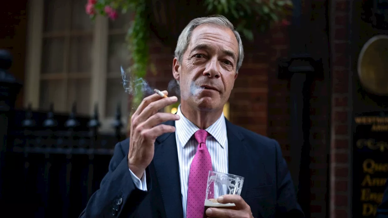 Nigel Farage says smokers ‘heroes of the nation’ as smoking ban considered