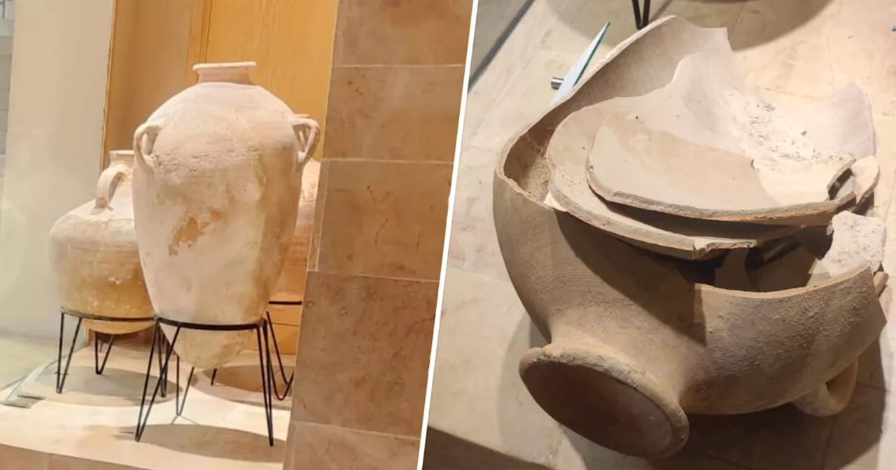 4-year-old Boy Breaks 3,500-Year-Old Jar In Museum In Israel