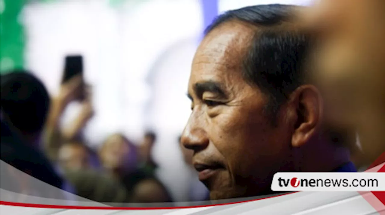 Jokowi Akui Sering Pakai Baju Biru Khas Prabowo-Gibran