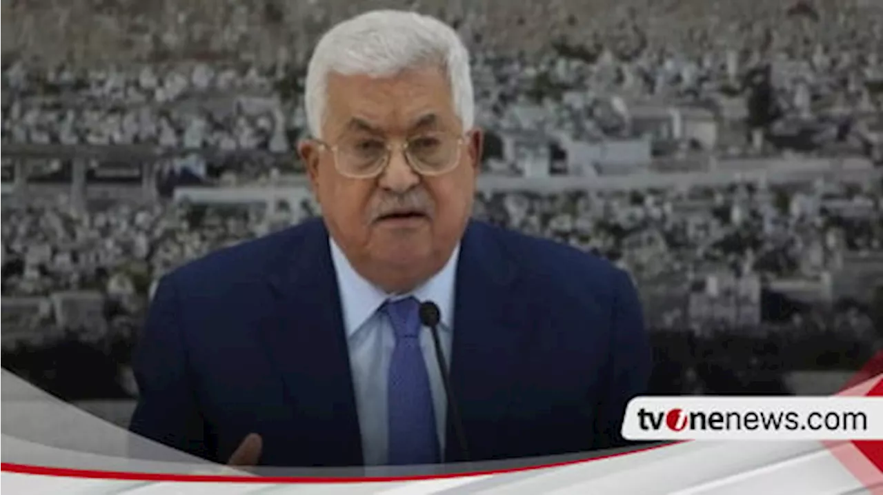 Palestina Desak Dunia Tekan Israel Agar Presiden Abbas Bisa ke Gaza