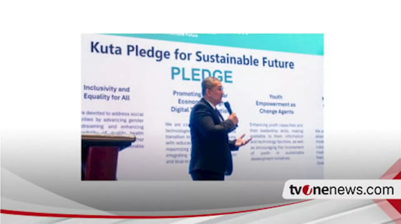 Usung Kuta Pledge, Binus University Dorong Kolaborasi Multi Sektor dibidang Keberlanjutan Pada Binus-Indo Pacific Forum