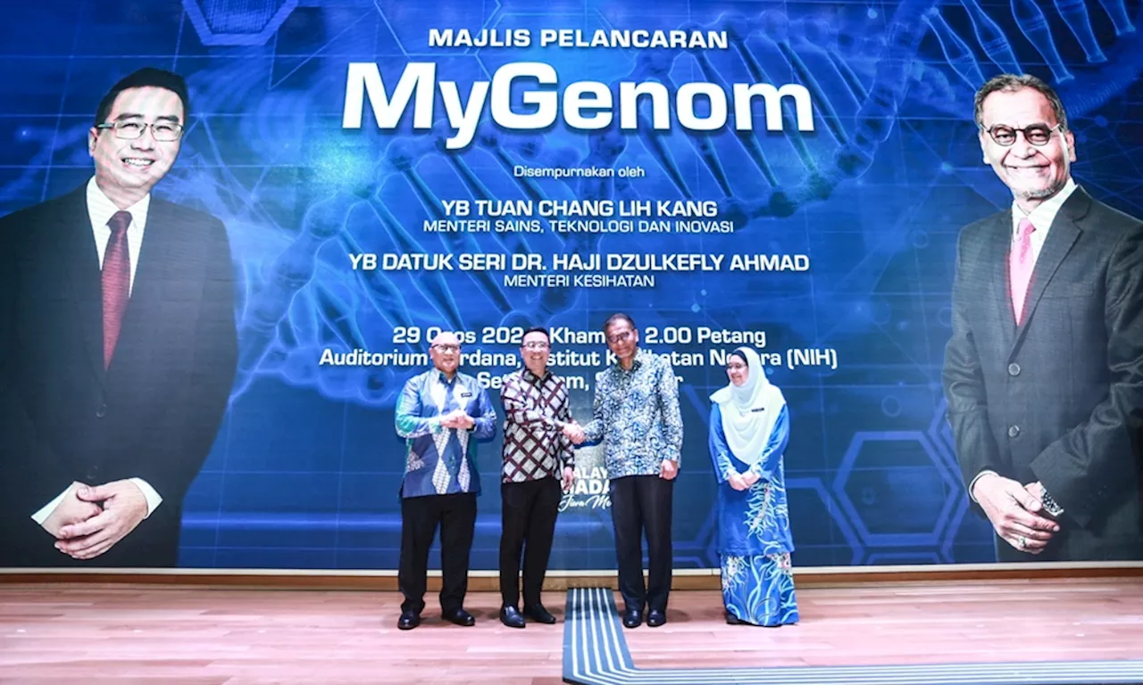 KKM, MOSTI wujudkan pangkalan data genom