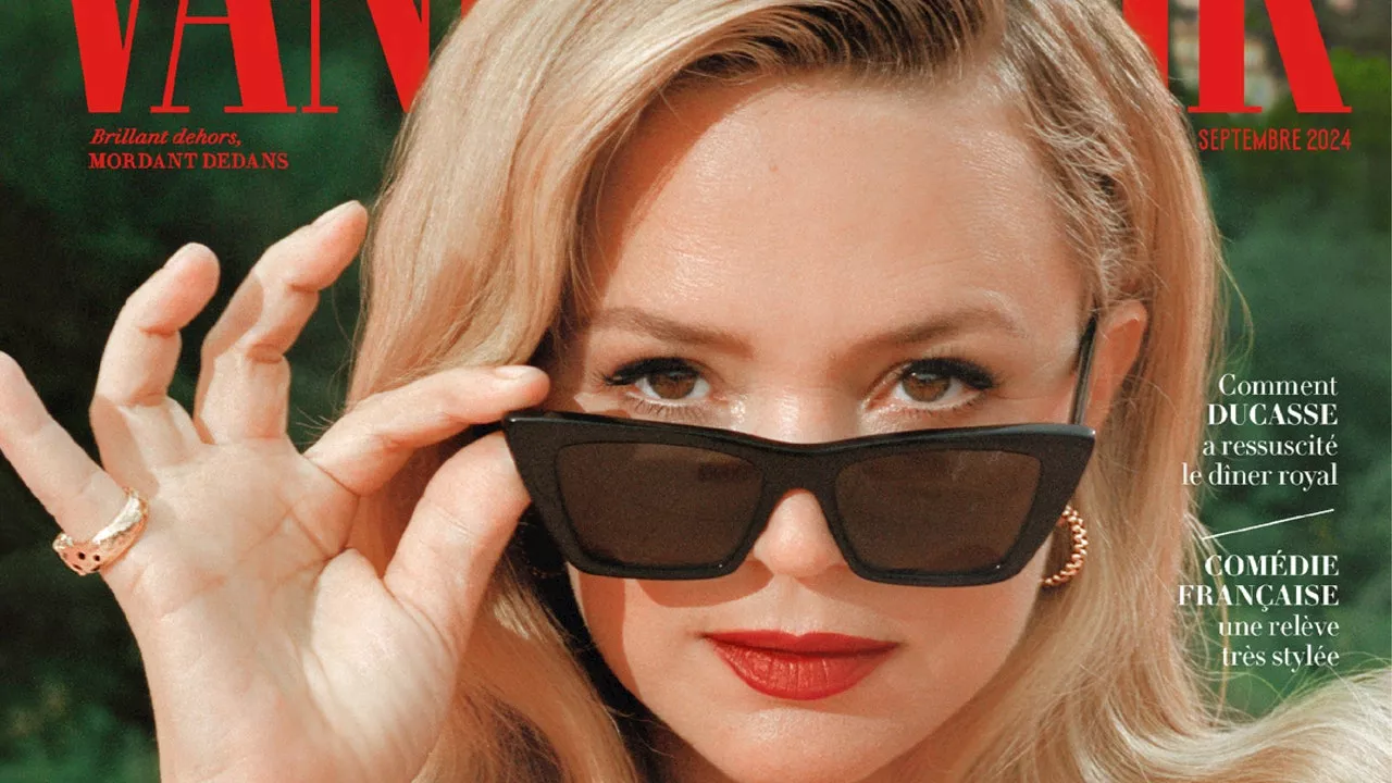 En couverture de Vanity Fair: fascinante Virginie Efira