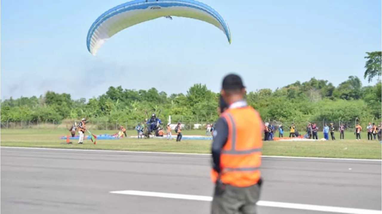 4 Atlet Aerosport Paramotor PON 2024 di Aceh Mendarat Darurat