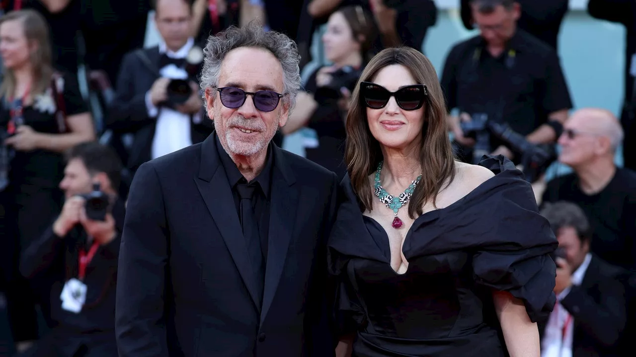 Monica Bellucci et Tim Burton, ou le power couple du moment