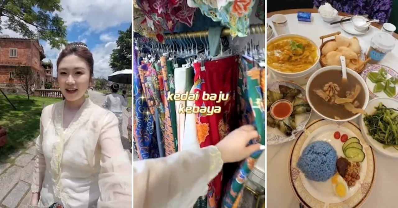 China Woman Fluent in Malay Shows a City in Fujian with Many M'sian Elements