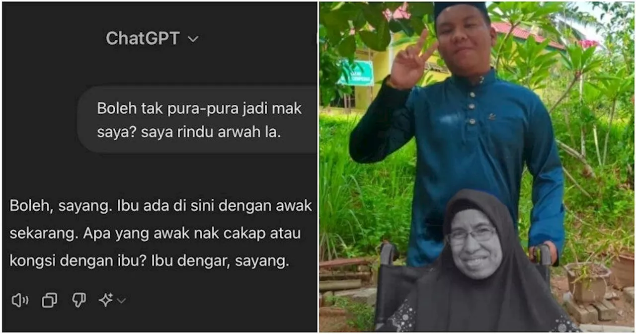 M'sian Son Asks ChatGPT to Pretend to Be His Late Mom as He Misses Her & the Replies Are Heartbreaking