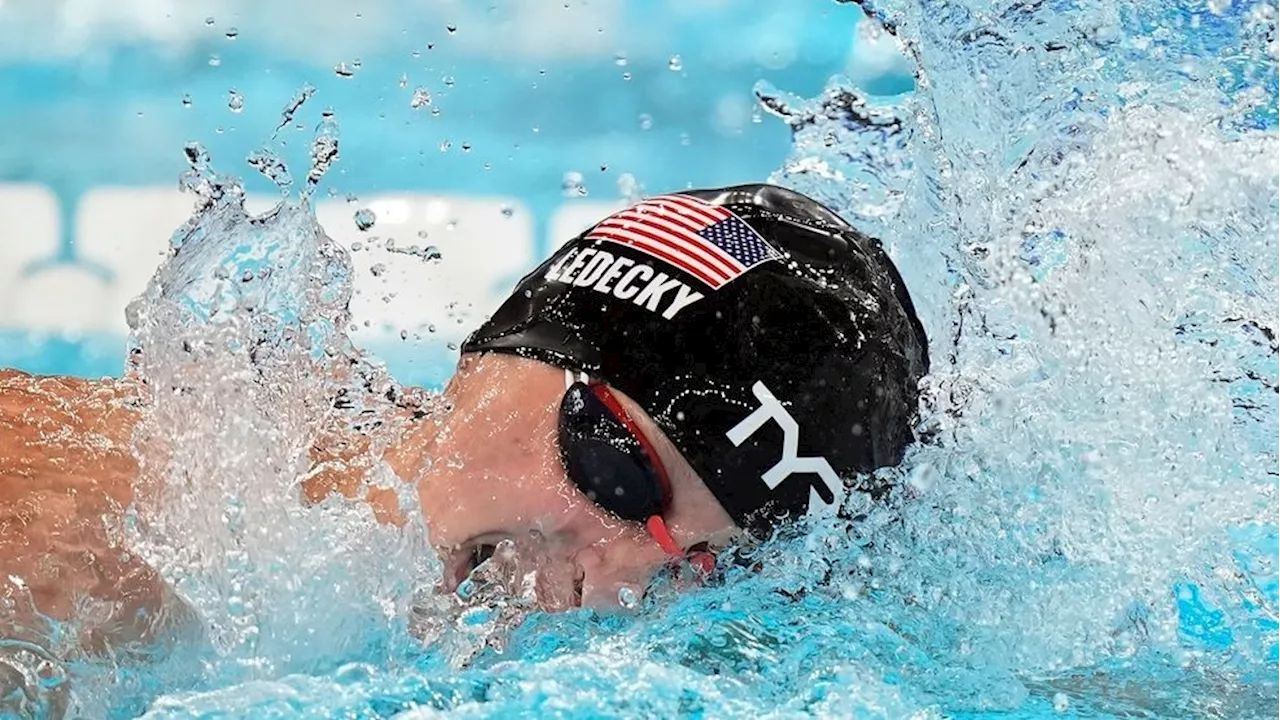 Katie Ledecky swims into history with 800 freestyle victory at the Paris Olympics