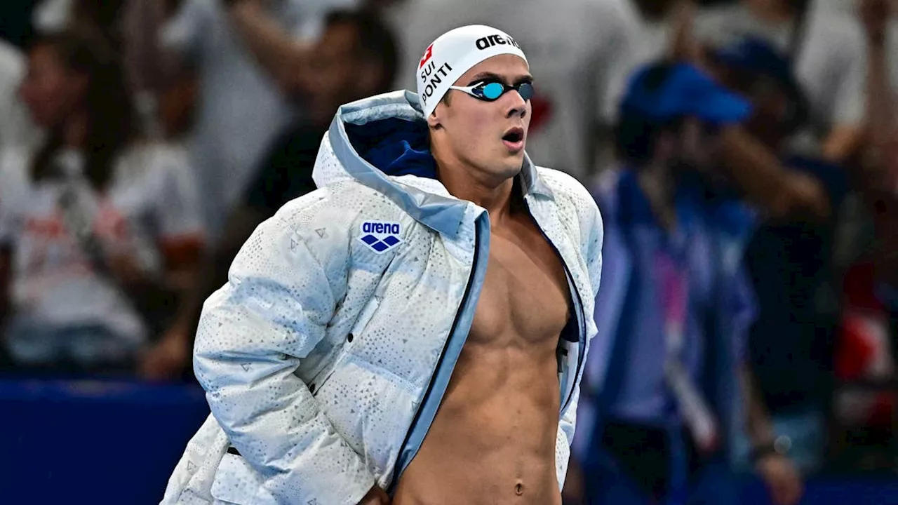 Olympia 2024: Noè Ponti verpasst die nächste Schwimmmedaille?