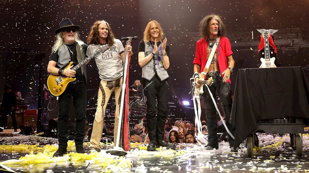 Aerosmith announces they're retiring from touring following Steven Tyler's vocal injury