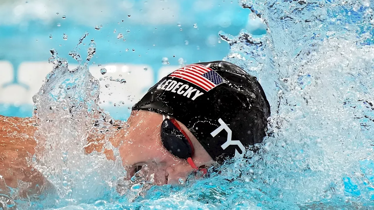 Katie Ledecky swims into history with 800 freestyle victory at the Paris Olympics