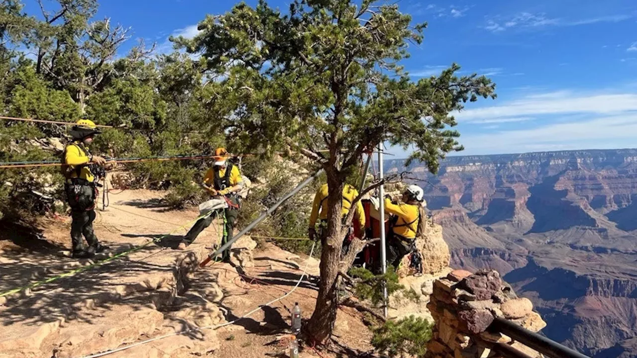 Man dies after attempting illegal BASE jump at the Grand Canyon, National Park Service says