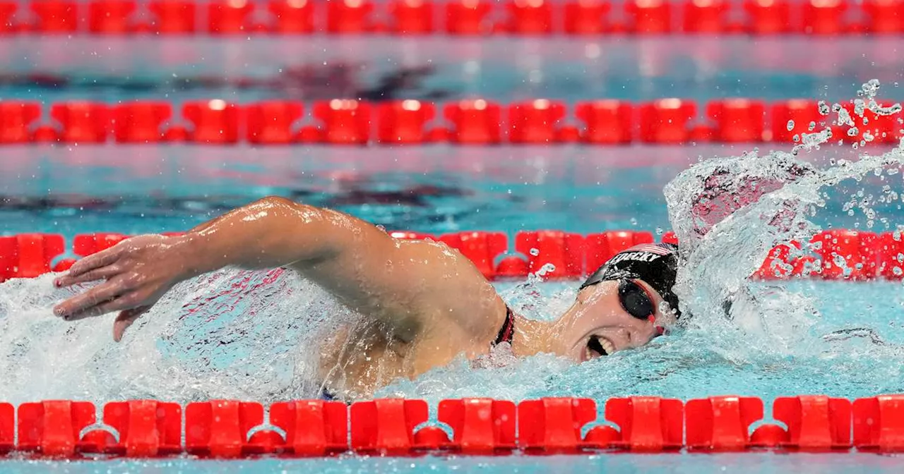 Katie Ledecky swims into history with 800 freestyle victory at the Paris Olympics