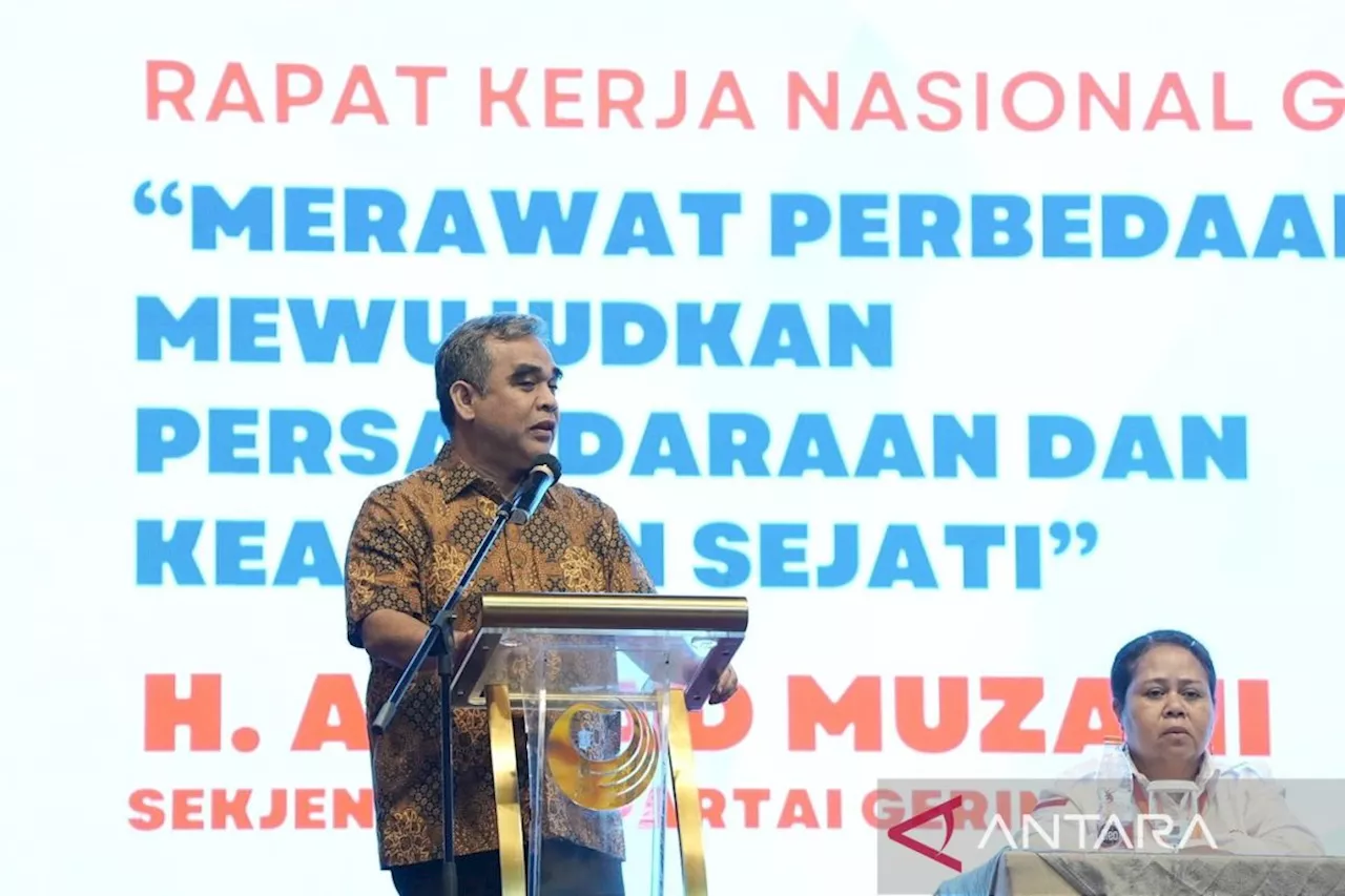 Sekjen Gerindra minta seluruh kader jaga kepercayaan rakyat