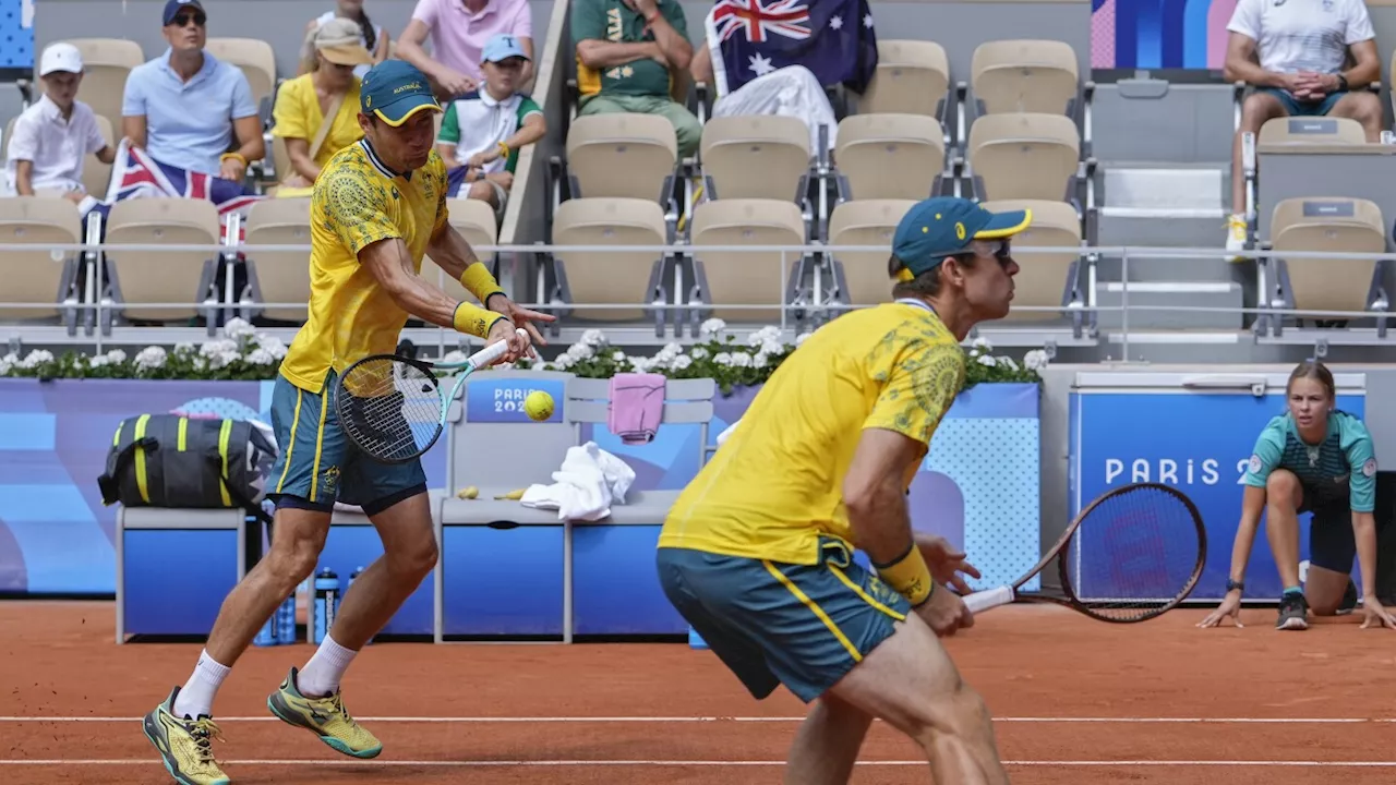 2024 Olympics tennis: Ebden and Peers win men's doubles gold