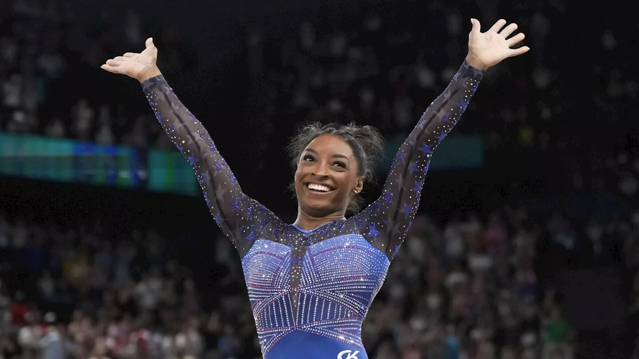 Simone Biles and Leon Marchand headline memorable moments at the halfway point of the Paris Olympics