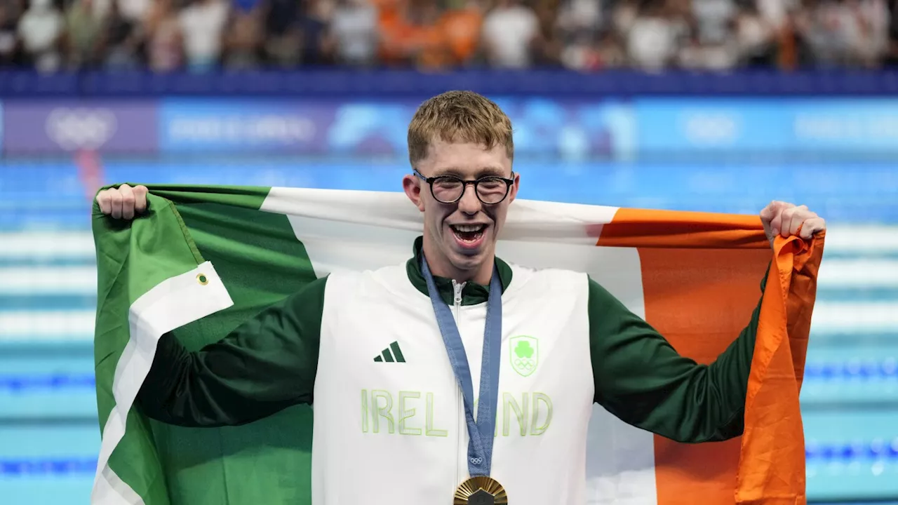 With one gold already in 800-meter freestyle, Ireland's Daniel Wiffen tries goes for double in 1500