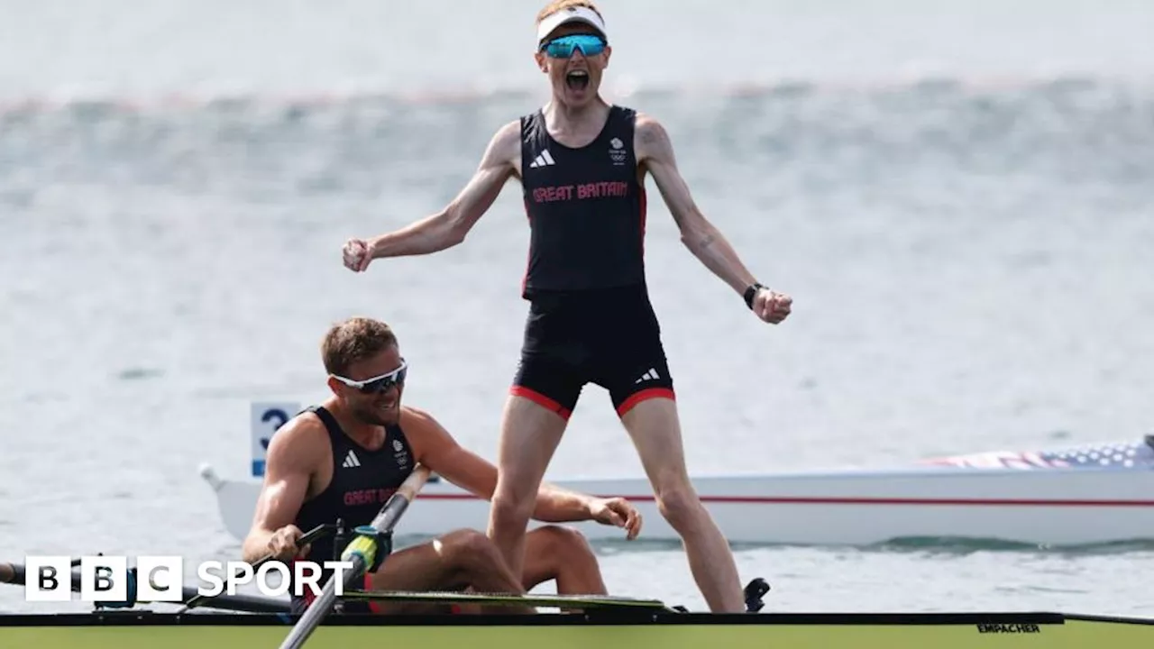 Olympic rowing: Great Britain win men's eight gold and women's eight bronze at Paris 2024 Olympics