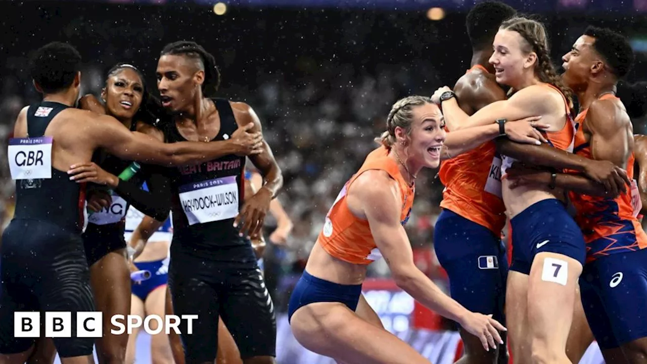 Paris 2024 Olympics: Great Britain win mixed 4x400m relay bronze