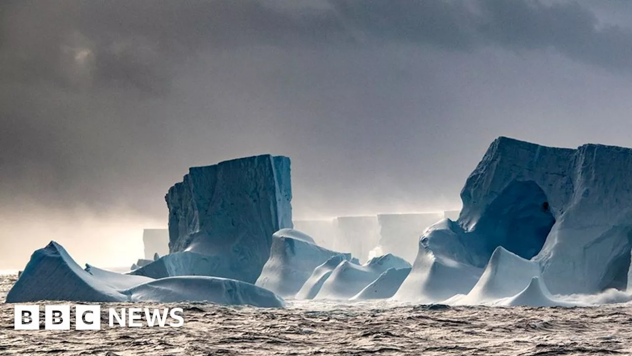 A23a: Colossal iceberg stuck spinning in ocean trap