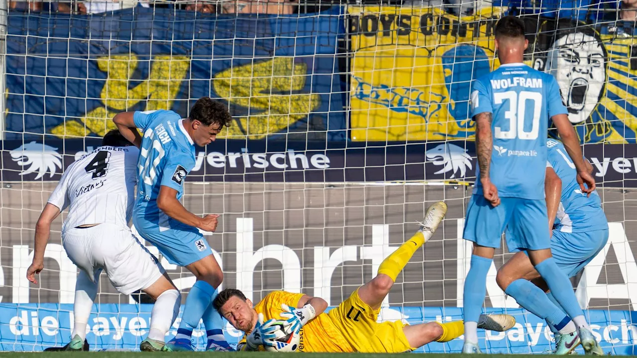 Fußball 3. Liga: TSV 1860 München kassiert Auftaktpleite