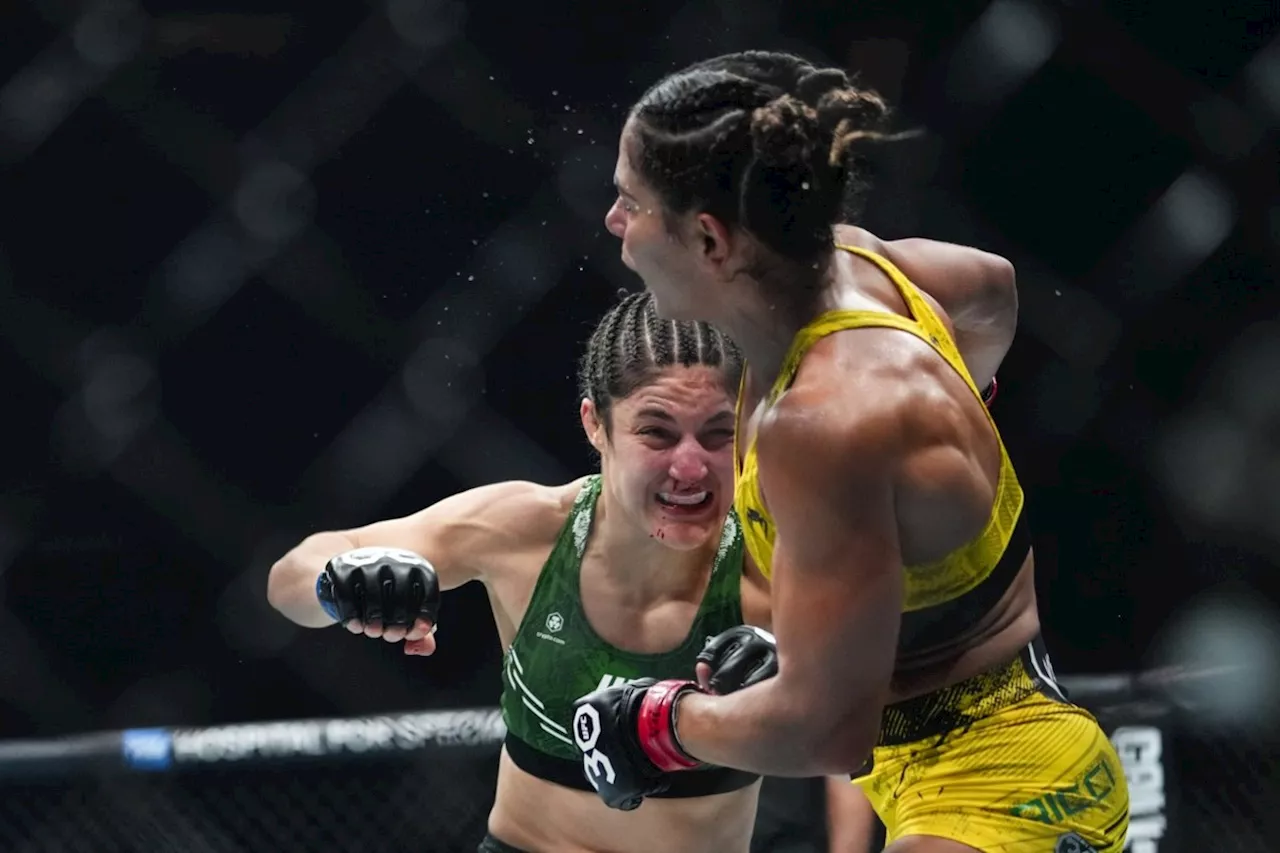 Canadian strawweight Loopy Godinez loses unanimous decision on UFC card in Abu Dhabi