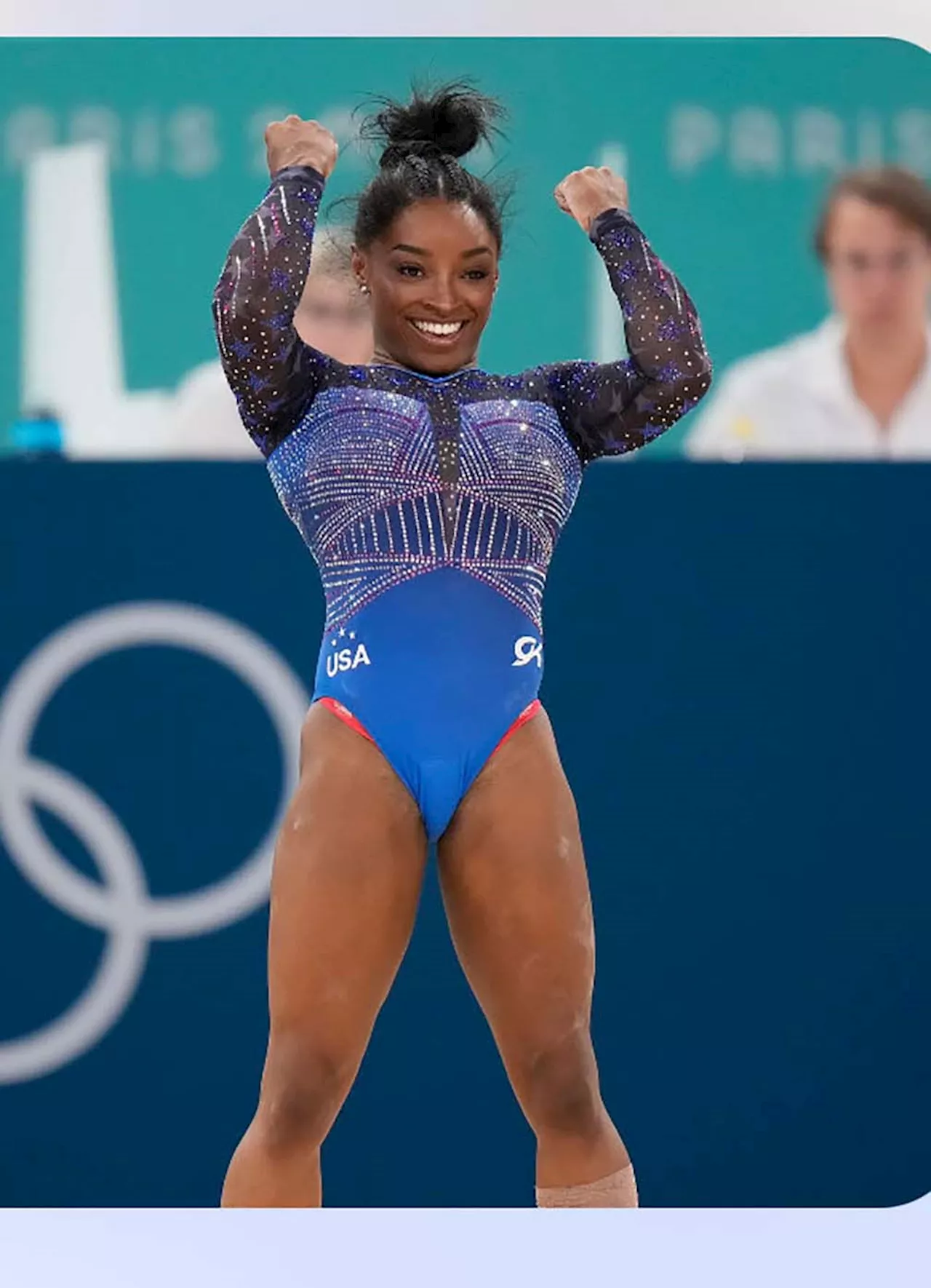 Eight years later, Biles reaffirms dominance in Olympic all-around