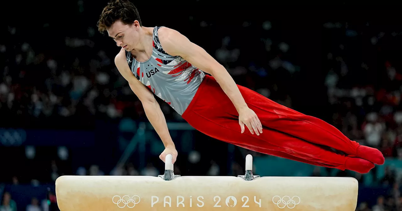 Stephen Nedoroscik, 'Pommel Horse Guy,' competes for Olympic medal in men's gymnastics final