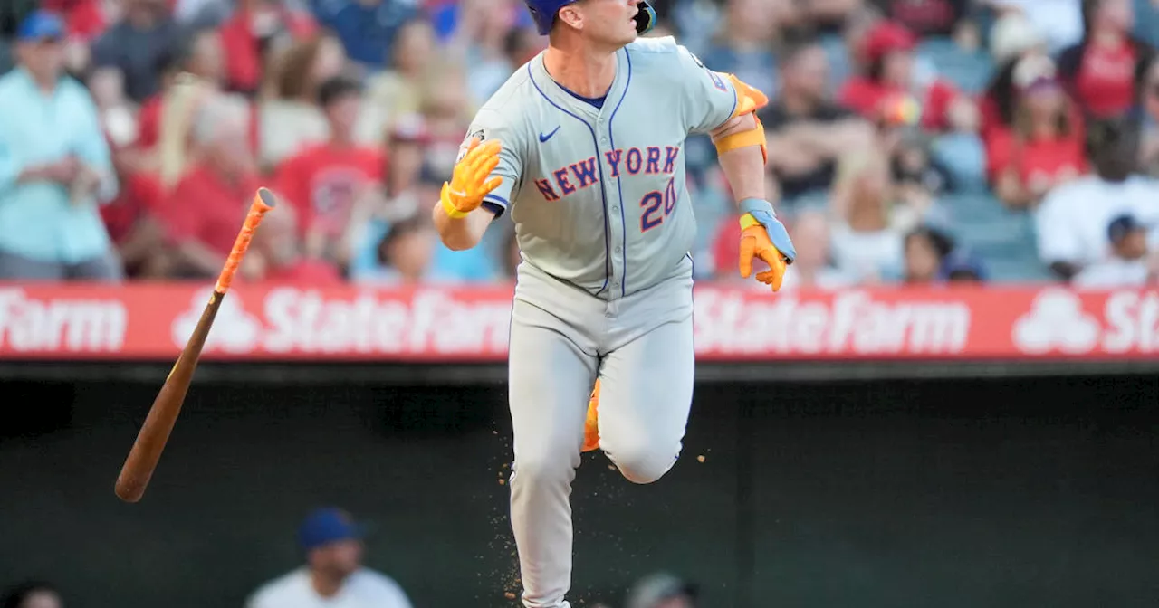 Pete Alonso homers, Paul Blackburn strikes out 6 for Mets in 5-1 victory over Angels