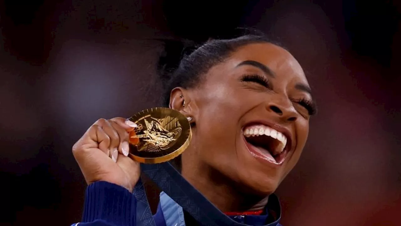 Gymnastics-Biles shushes Tokyo critics with three gold medals so far in Paris