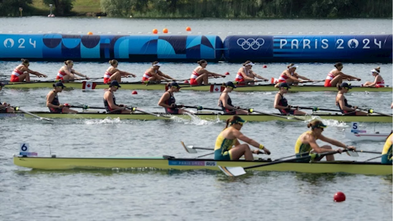 Paris 2024: Canada women's rowing comes in second