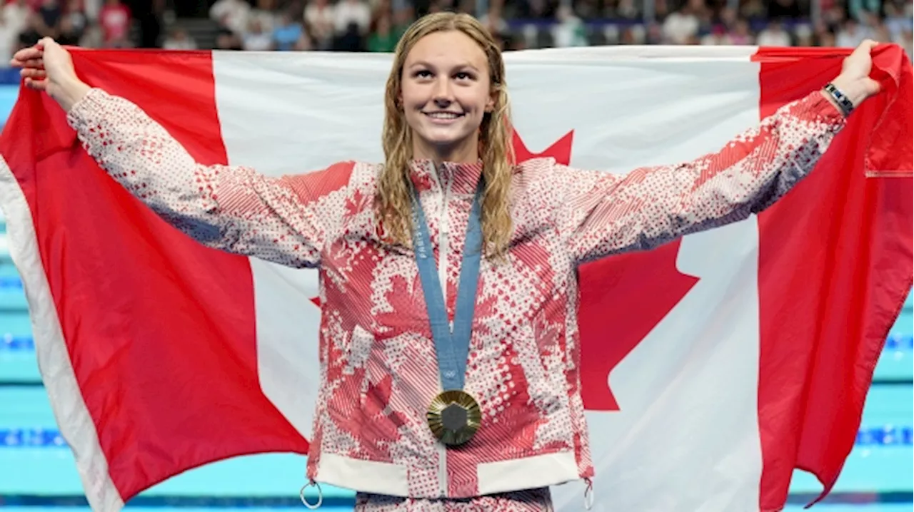 Paris 2024: Toronto's McIntosh makes Olympic history with third gold medal