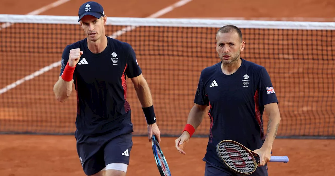 Dan Evans shares text message pals send him about Olympics team-mate Andy Murray