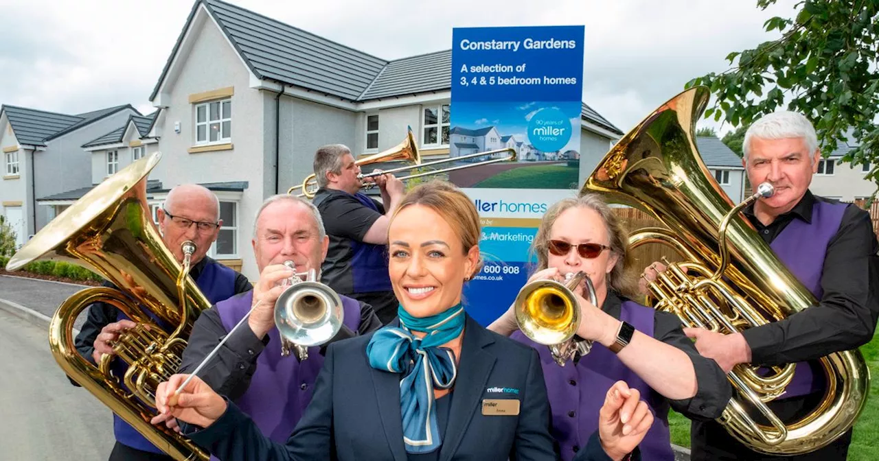 Funding boost from homebuilder for silver band and carers' group in Lanarkshire