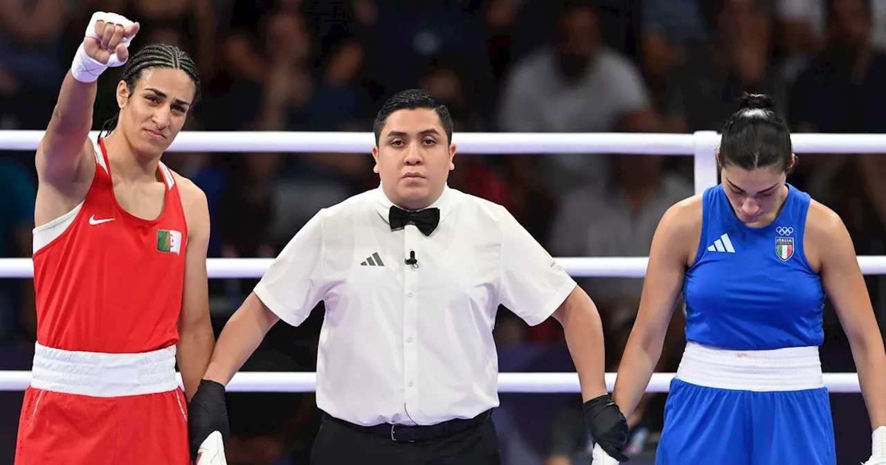 Imane Khelif wins Olympic boxing bout to guarantee medal amid controversy