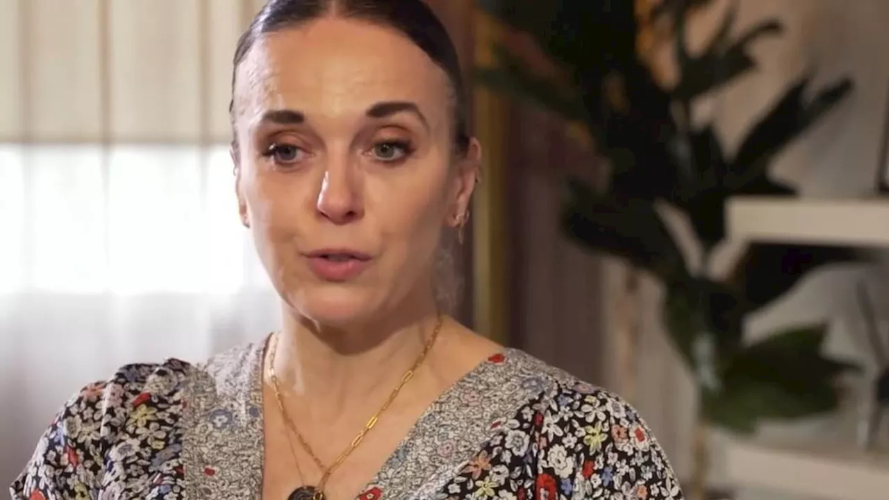 Amanda Abbington admits she fears taking public transport as she feels 'exposed and vulnerable'...