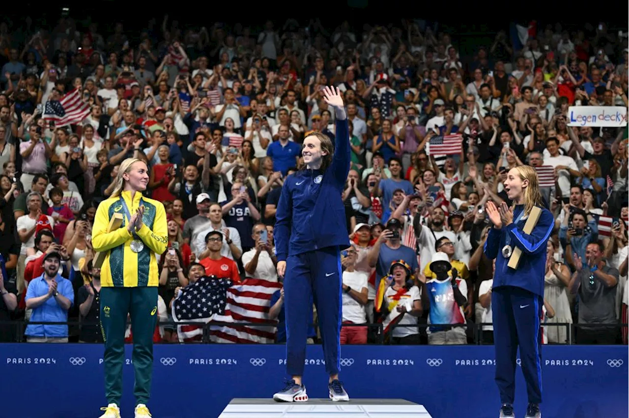 Katie Ledecky swims into history with 800 freestyle victory at the Paris Olympics