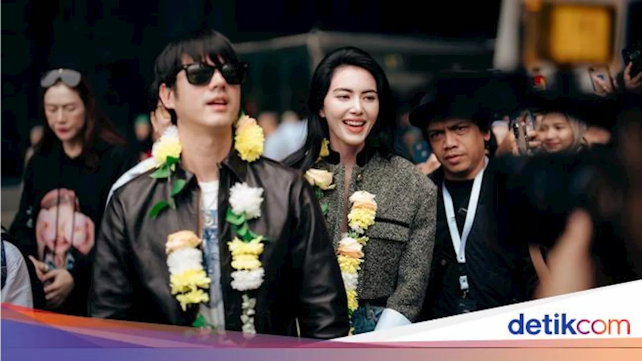 Reaksi Mario Maurer dan Davika Hoorne Dapat Sambutan dari Fans Indonesia