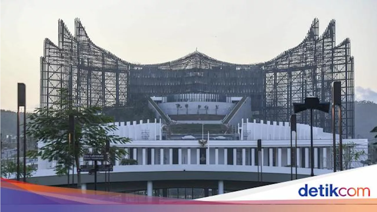 Terungkap Alasan Warna Garuda di Kantor Presiden IKN Beda dari Desain Awal