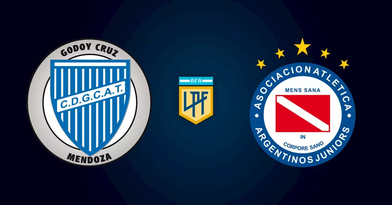 Godoy Cruz vs Argentinos Juniors por la Liga Profesional: día, hora, cómo verlo por TV