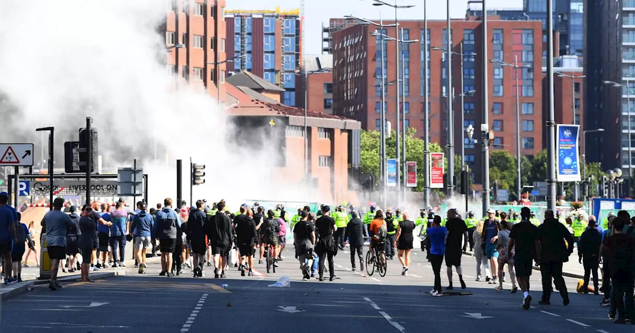 Police in hospital, bricks thrown and shops looted as 'violence and destruction' hits Liverpool